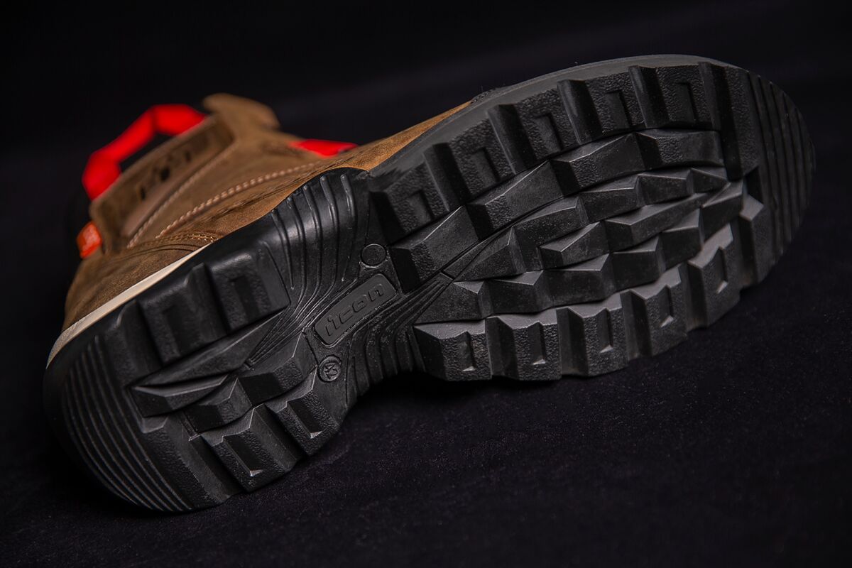 ICON BOOT STORMHAWK BROWN 8 3403-1162