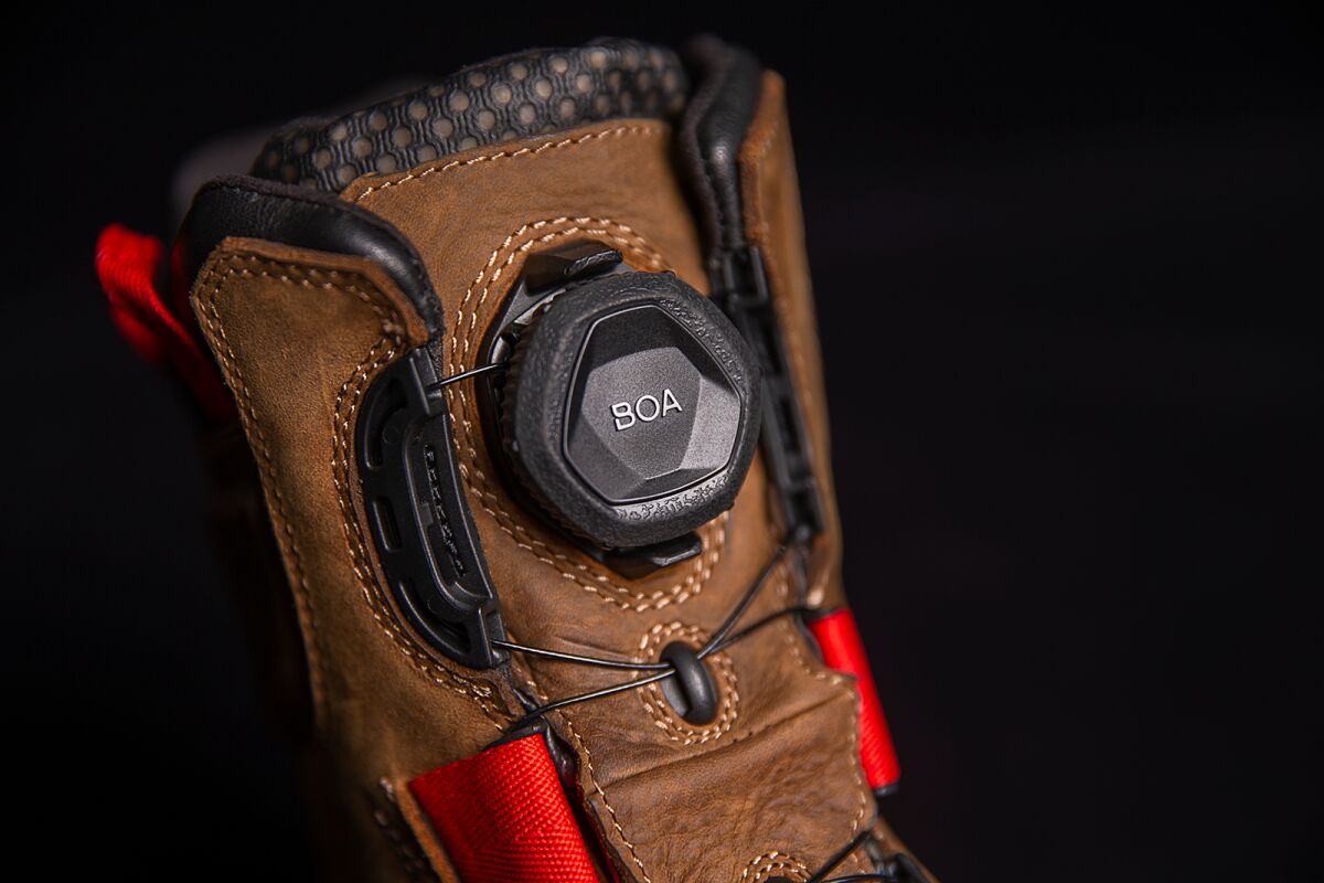 ICON BOOT STORMHAWK BROWN 8.5 3403-1163
