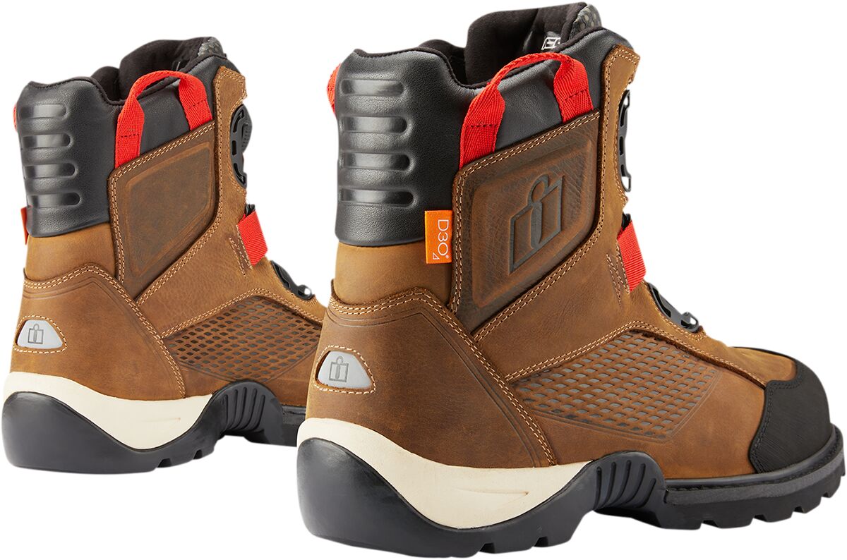 ICON BOOT STORMHAWK BROWN 9.5 3403-1165