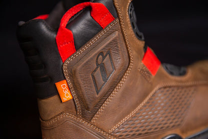 ICON BOOT STORMHAWK BROWN 9.5 3403-1165