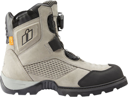 ICON BOOT STORMHAWK GREY 9.5 3403-1177
