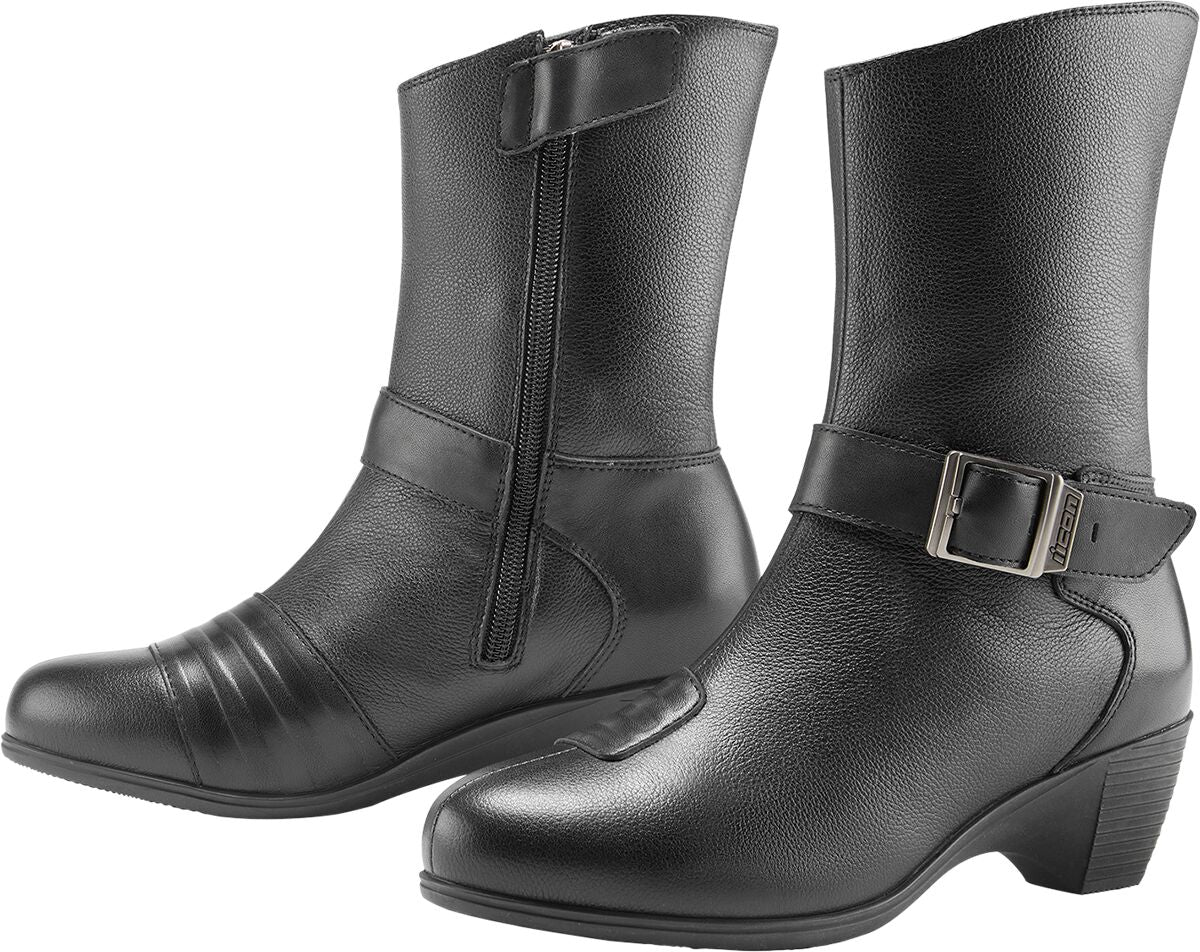 ICON BOOT WM TUSCADRO CE BLACK 7 3403-1189