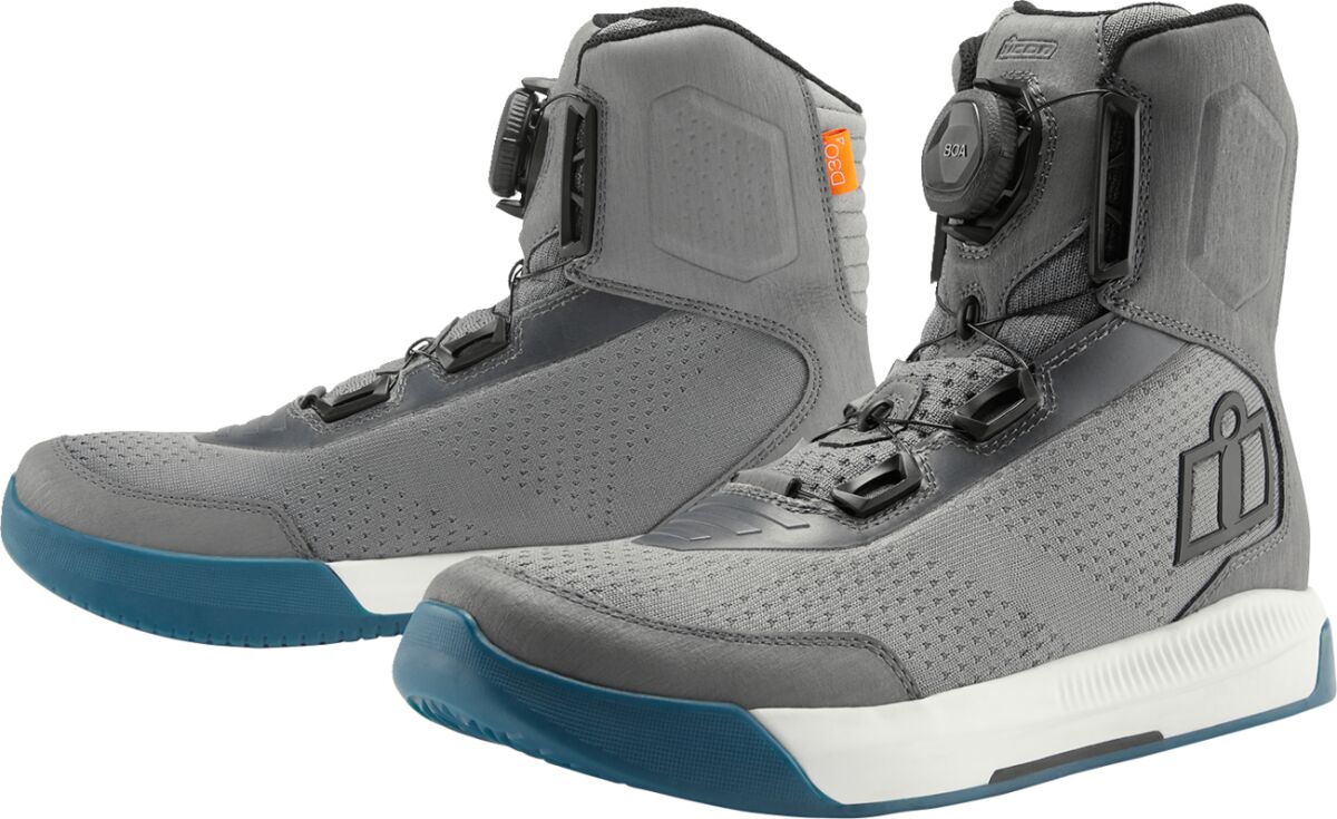 ICON BOOT OVERLORD VENTED CE GREY 9 3403-1272