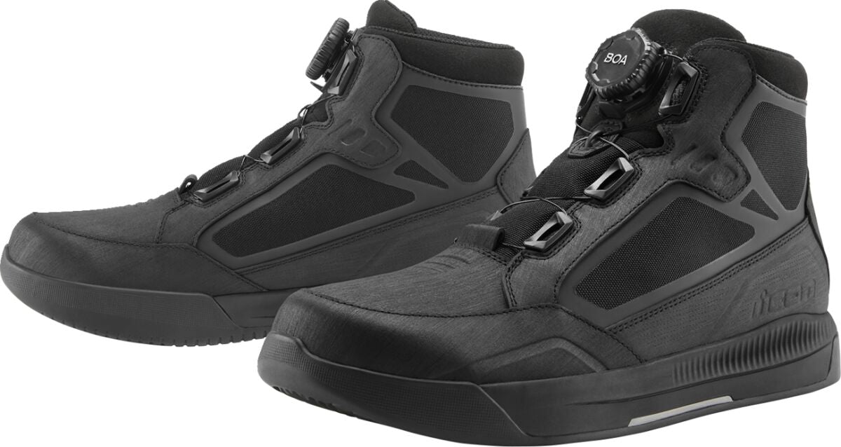 ICON BOOT PATROL3 WP CE BLACK 10 3403-1285