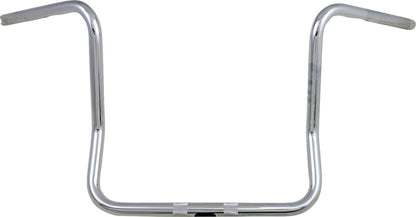 MAGNUM SHIELDING Chrome 1" Bagger Handlebar w/ 12" Rise 3HB-0612