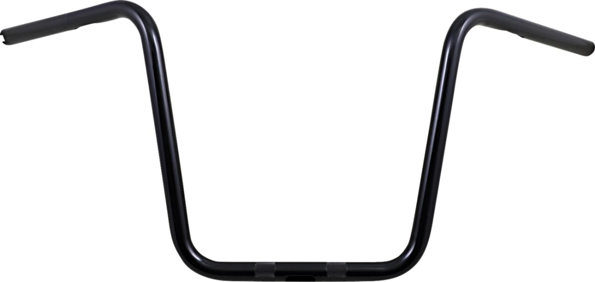 MAGNUM SHIELDING Black 1" Handlebar w/ 12" Rise 4HB-0512