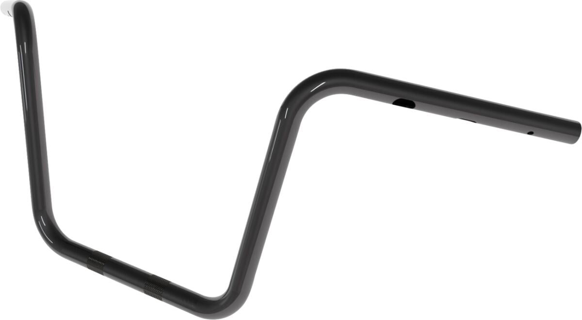 MAGNUM SHIELDING HANDLEBAR 1" APE HANGER 12" BLACK 4HB-2512