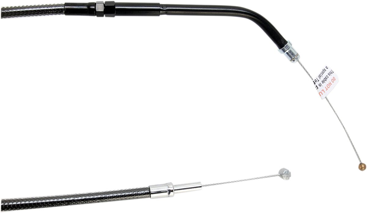 MAGNUM SHIELDING THROTTLE CABLE PEARL BLACK 43362