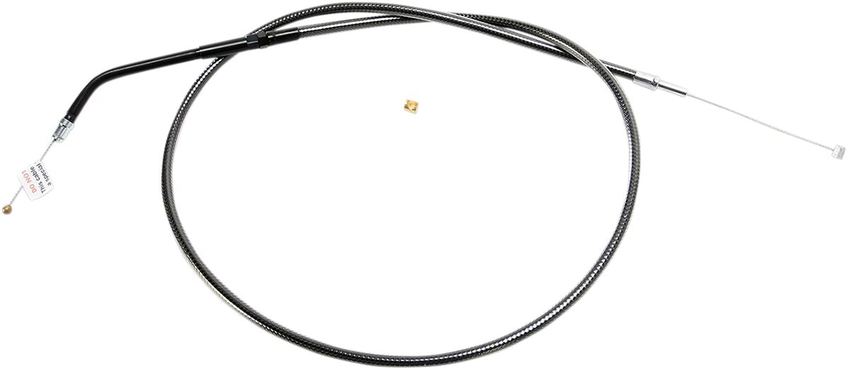 MAGNUM SHIELDING THROTTLE CABLE PEARL BLACK 43364