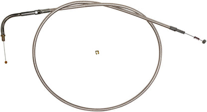 MAGNUM SHIELDING IDLE CABLE BRAIDED STAINLESS POLISHED NATURE 5425