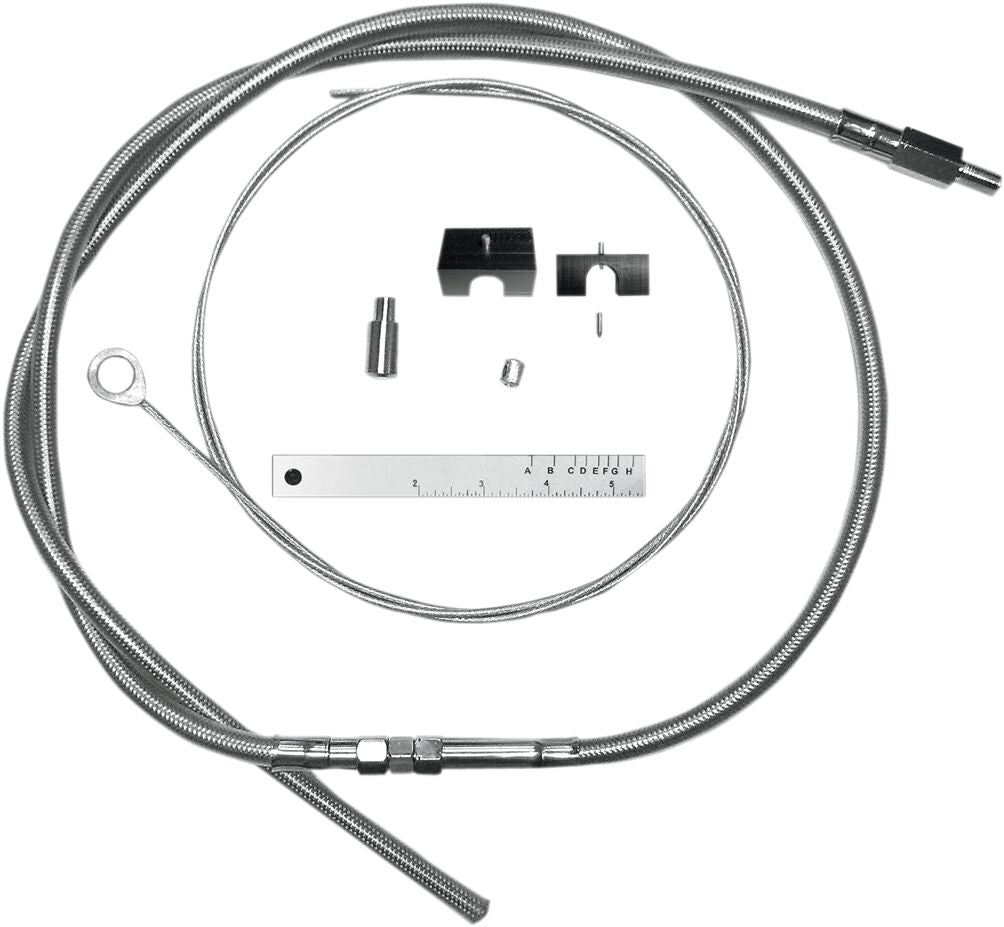 MAGNUM SHIELDING CLUTCH CABLE BUILDER KIT BYO® STAINLESS NATURE 398253