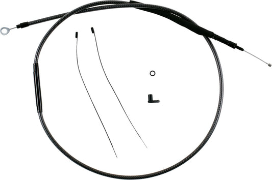 MAGNUM SHIELDING High-Efficiency Polished KARBONFIBR Clutch Cable 7228-72