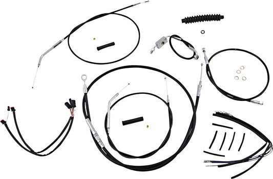MAGNUM SHIELDING Black/Chrome XR Control Cable Kit 489673