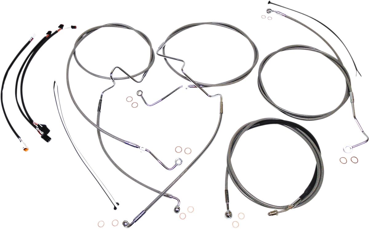 MAGNUM SHIELDING Stainless Steel/Chrome XR Control Cable Kit 589921