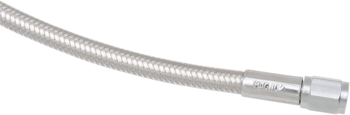 MAGNUM SHIELDING BRAKE LINE BRAIDED UNIVERSAL STAINLESS POLISHED NATURE 5558