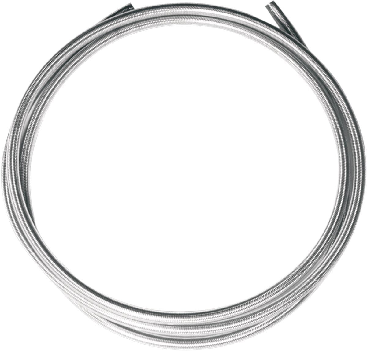 MAGNUM SHIELDING BRAKE LINE BYO® NON-ABS 6' STAINLESS WITH CLEAR COAT 395006A