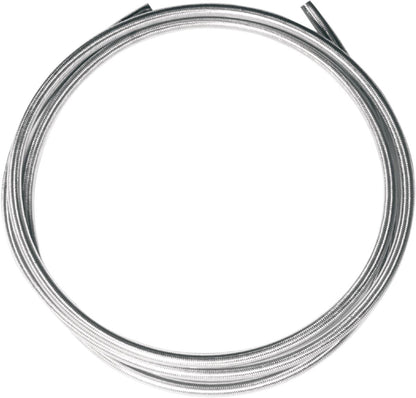 MAGNUM SHIELDING BRAKE LINE BYO® NON-ABS 25' STAINLESS WITH CLEAR COAT 395025A