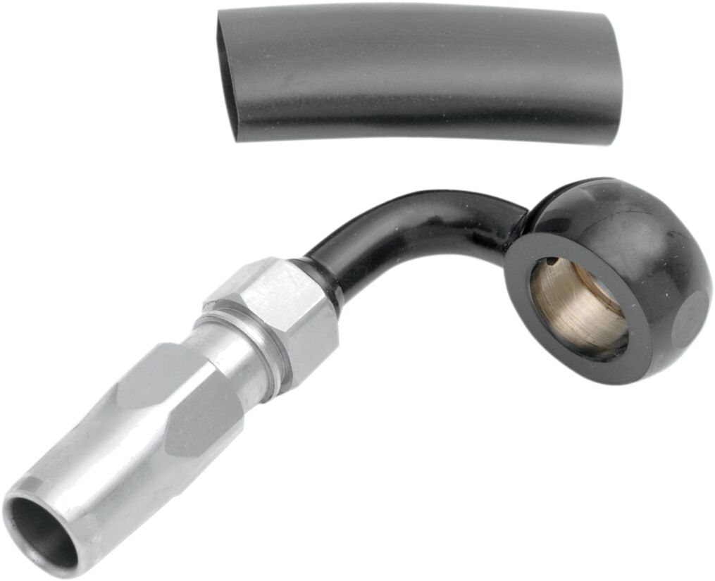 MAGNUM SHIELDING BANJO FITTING BYO® STAINLESS CHROME BLACK 492790