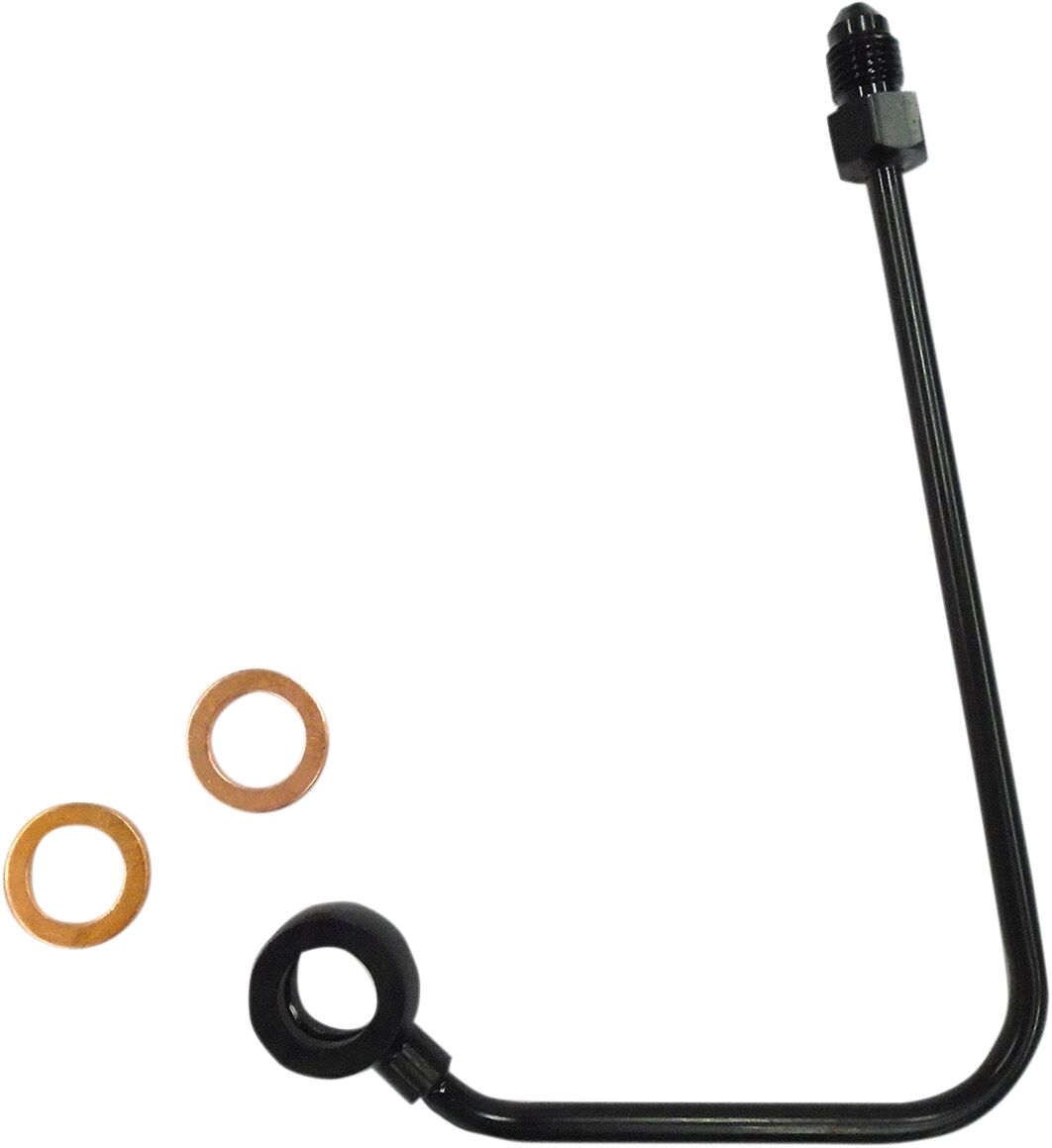 MAGNUM SHIELDING ADAPTOR ABS BRAKE LINE CHROME BLACK AS47000