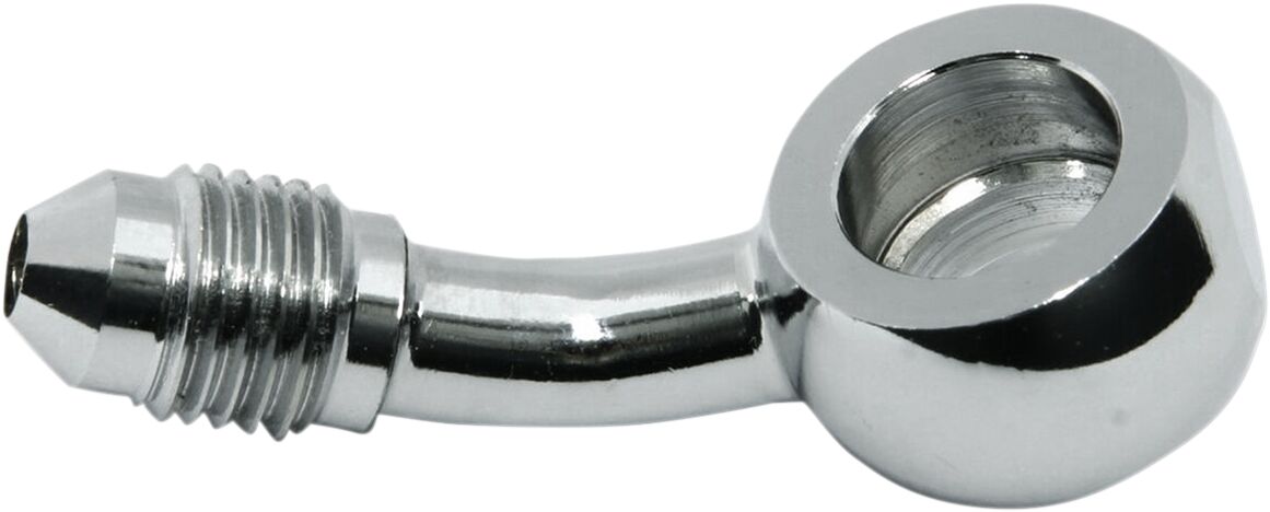 MAGNUM SHIELDING BANJO FITTING CUSTOM REPLACEMENT AN3 35°/10mm CHROME NATURE 1703-28