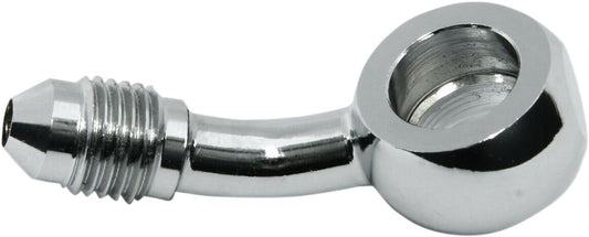 MAGNUM SHIELDING BANJO FITTING CUSTOM REPLACEMENT AN3 35°/10mm CHROME NATURE 1703-28