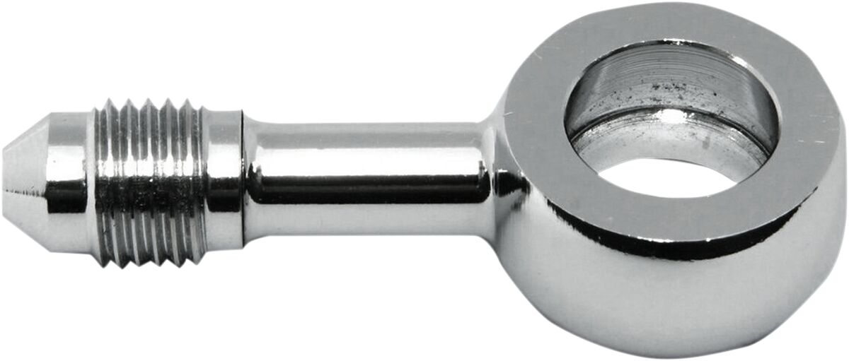 MAGNUM SHIELDING BANJO FITTING CUSTOM REPLACEMENT AN3 180°/7/16" CHROME NATURE 1703-40