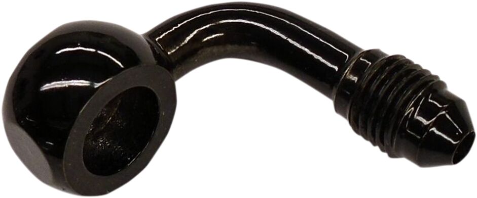 MAGNUM SHIELDING BANJO FITTING CUSTOM REPLACEMENT AN3 90°/10mm BLACK PEARL 1704-20