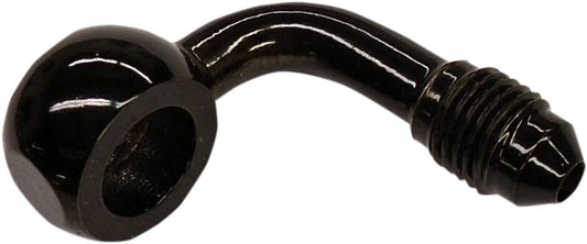 MAGNUM SHIELDING BANJO FITTING CUSTOM REPLACEMENT AN3 90°/10mm BLACK PEARL 1704-20