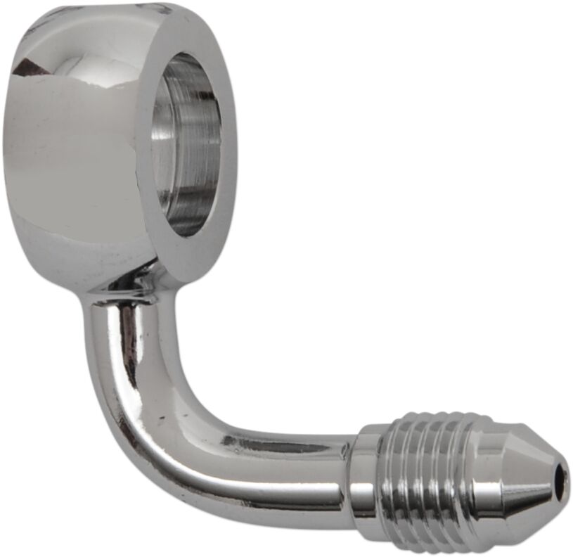 MAGNUM SHIELDING BANJO FITTING AN3 90° 12mm CHROME 1703-53