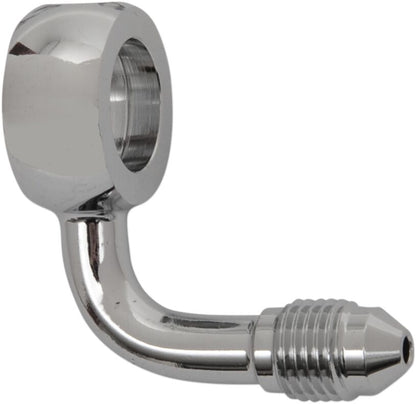 MAGNUM SHIELDING BANJO FITTING AN3 90° 12mm CHROME 1703-53