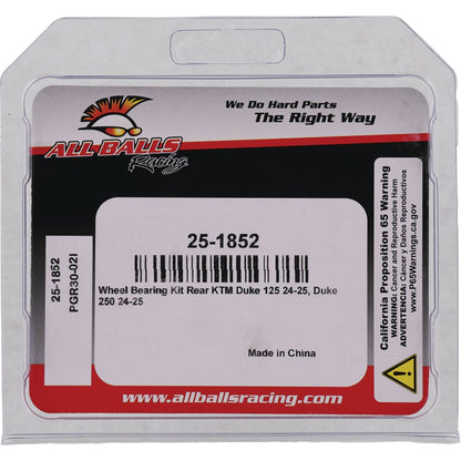 ALL BALLS BEARING KIT WHEEL KTM 25-1852