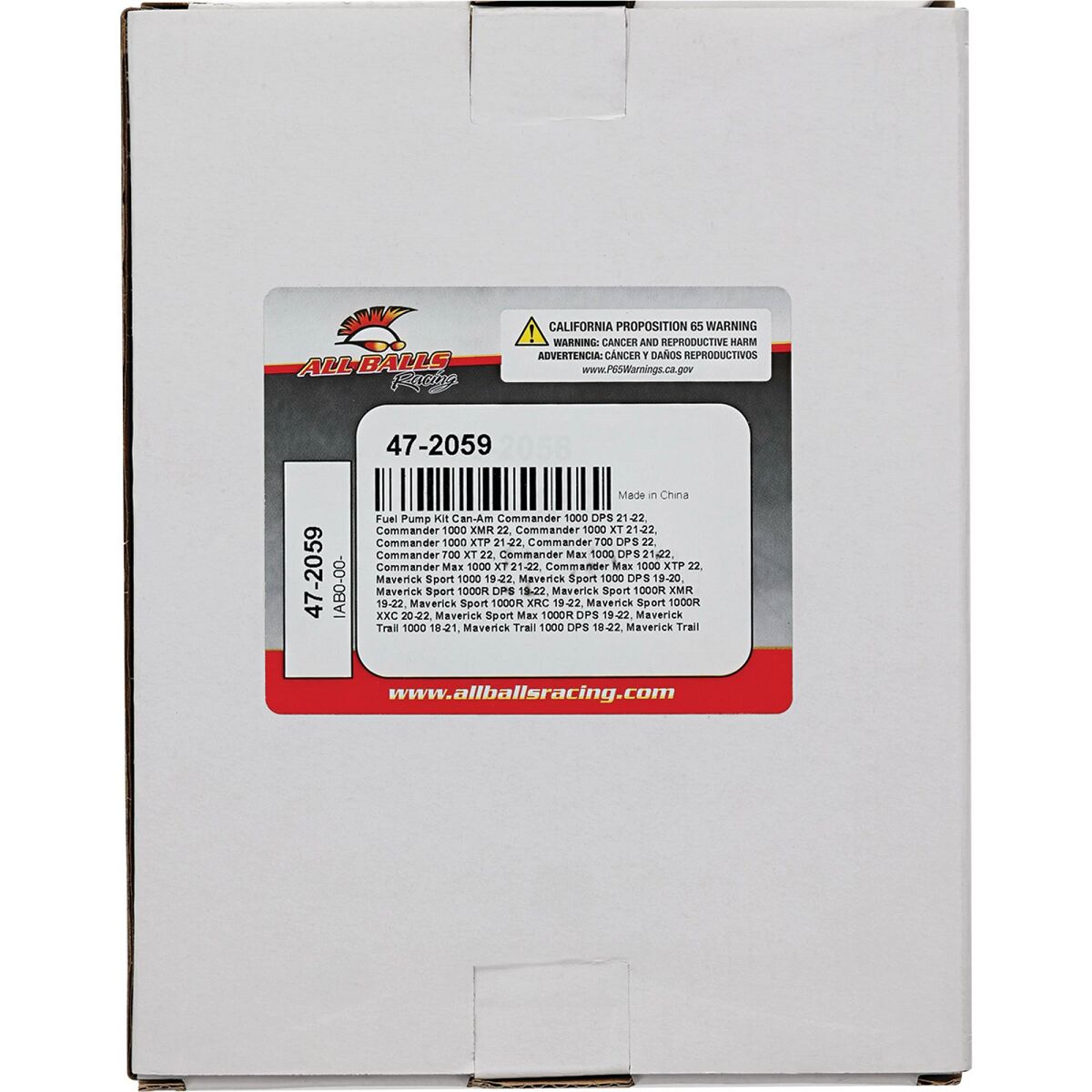 ALL BALLS FUEL PUMP REBUILD KIT 47-2059