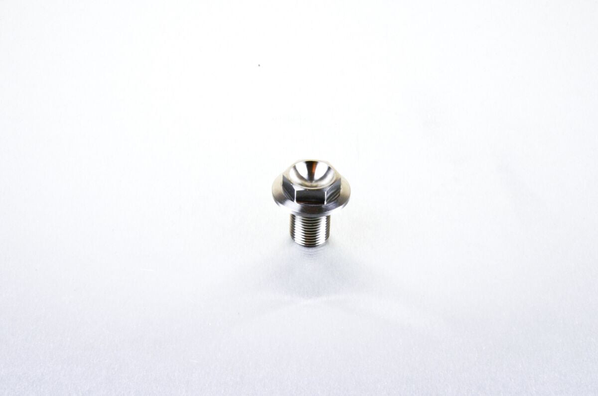 PRO BOLT Titanium Front Spindle Bolt M18x1.5mm Natural TISPHO03