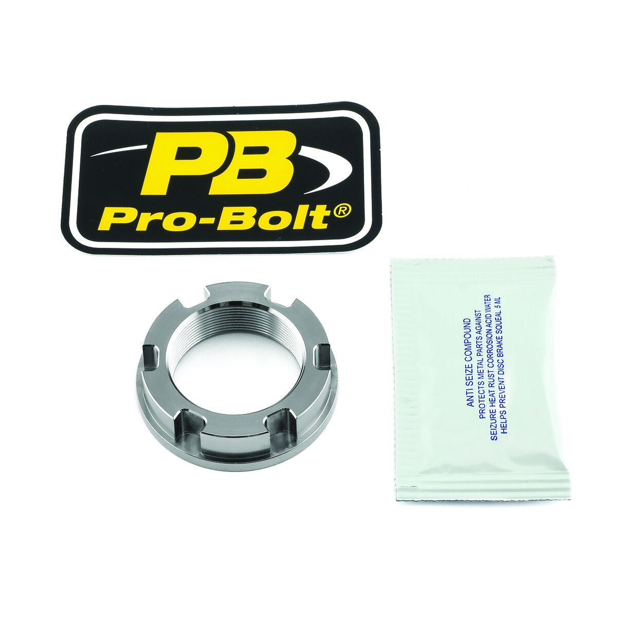 PRO BOLT NUT SWINGARM AXLE 30X1.00 TI TINUT30100001Z3