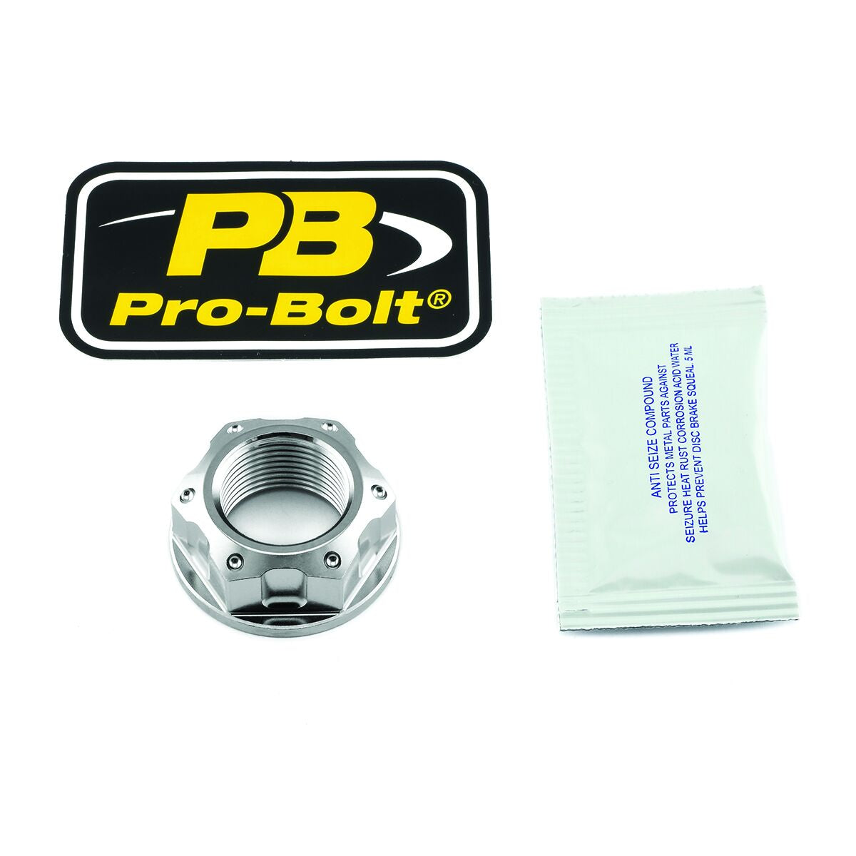 PRO BOLT NUT REAR AXLE 22X1.5 SS LSSNUT22150001Z2
