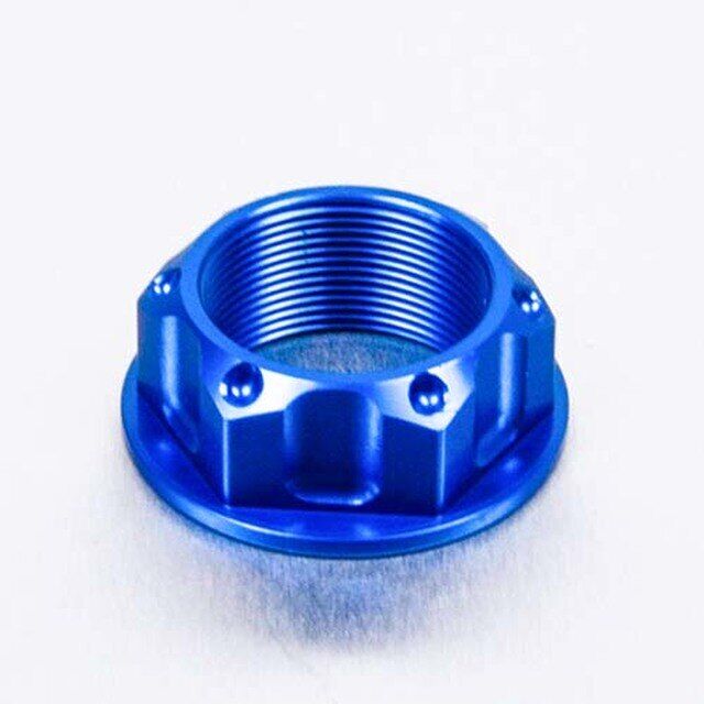 PRO BOLT NUT TOP YOKE M22X1.00 BLUE LTYOKEO50B
