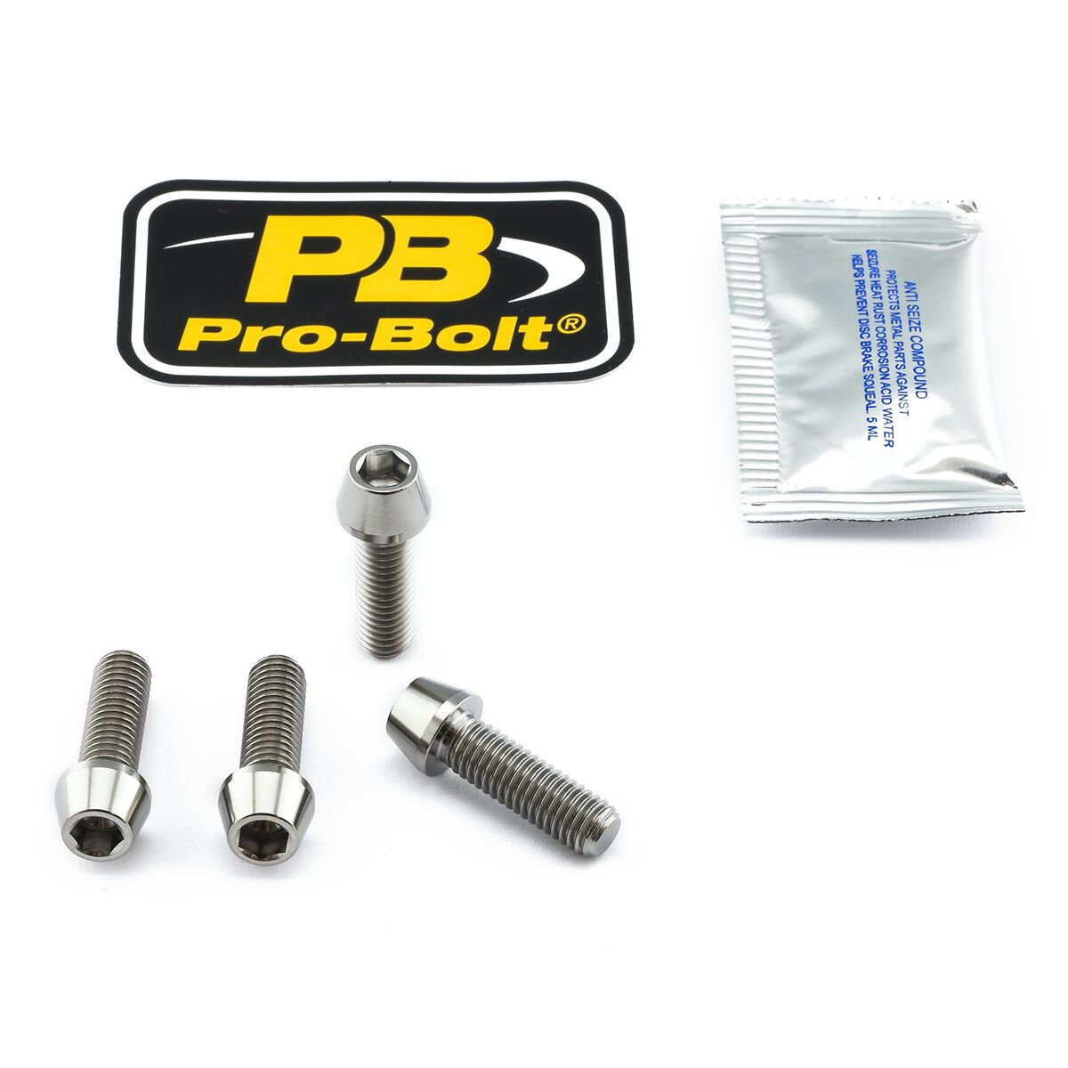 PRO BOLT BOLT KIT HANDLE BAR MOUNT TIT TICLIPBAR150