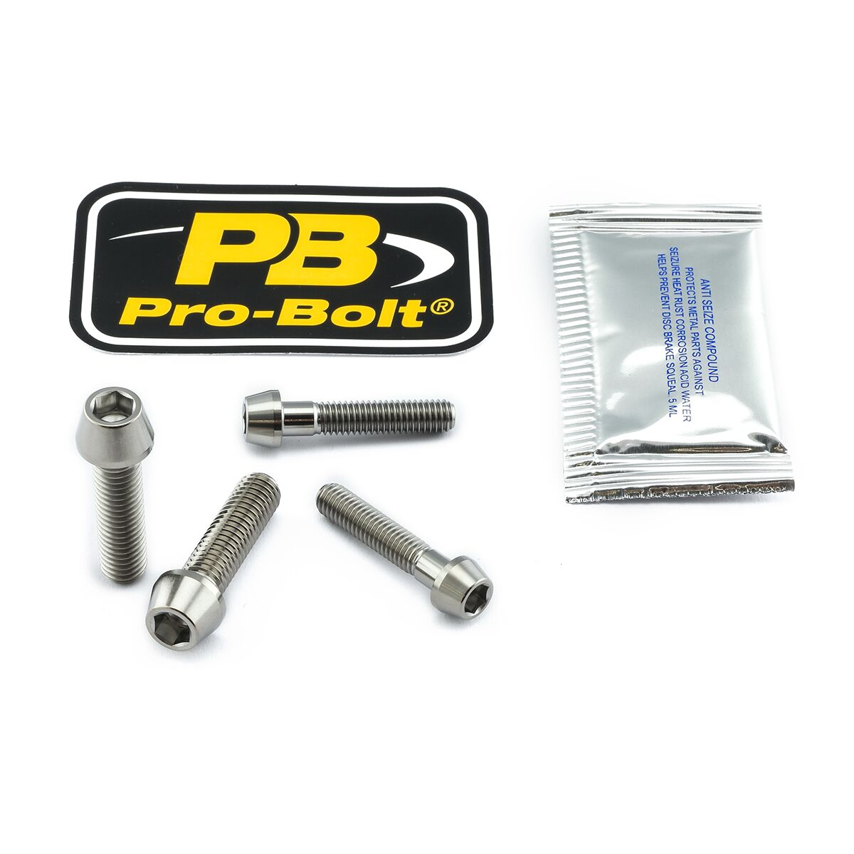PRO BOLT BOLT KIT HANDLE BAR MOUNT TIT TICLIPBAR410