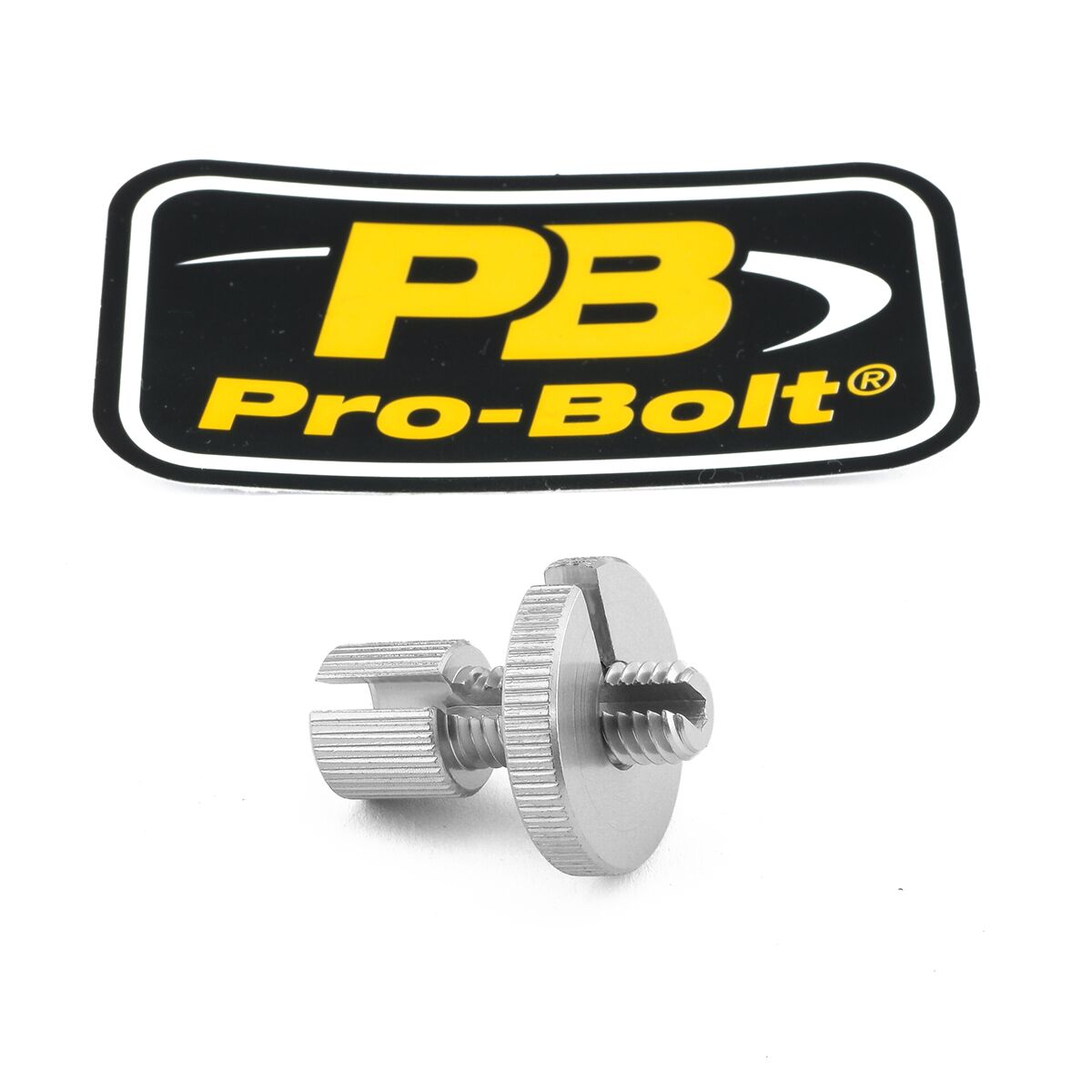 PRO BOLT CABLE ADJUSTER M8 SILVER LCA10S