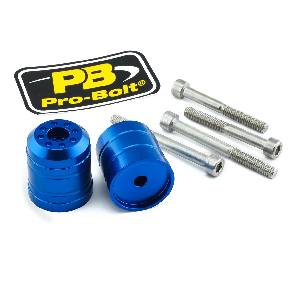 PRO BOLT BAR END SUZ BLUE BARENDSU20B