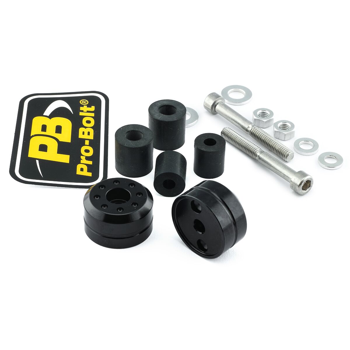 PRO BOLT BAR END SUZ 60 BLACK BARENDSU60BK