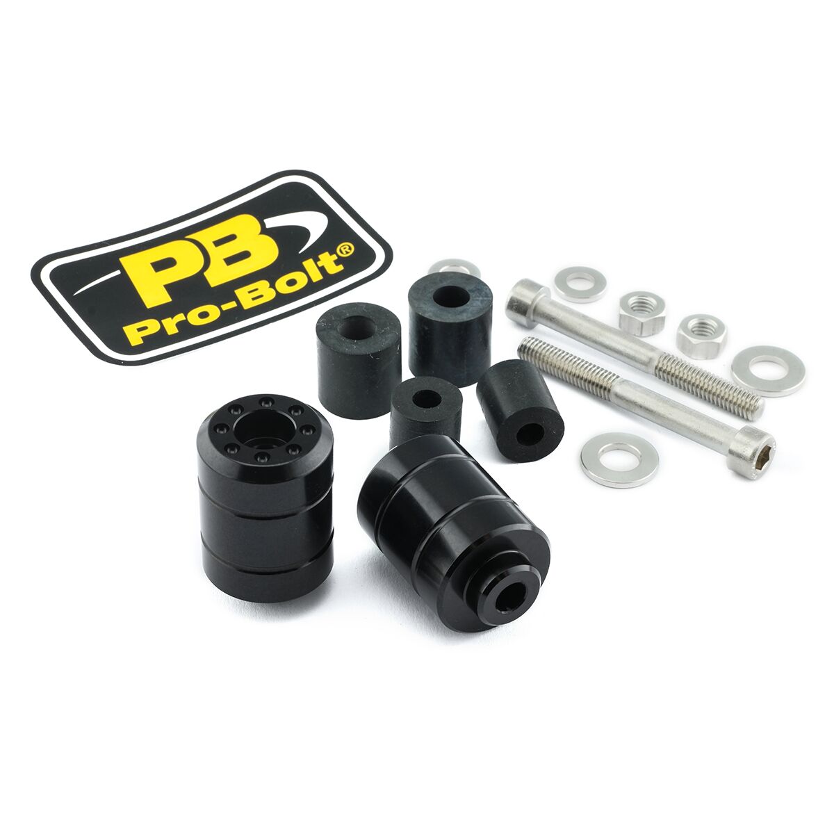 PRO BOLT BAR END SM UNI BLACK BARENDUN10BK