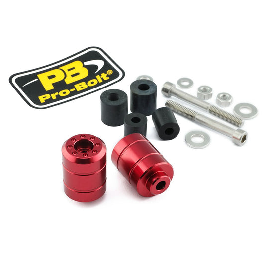 PRO BOLT BAR END SM UNI RED BARENDUN10R