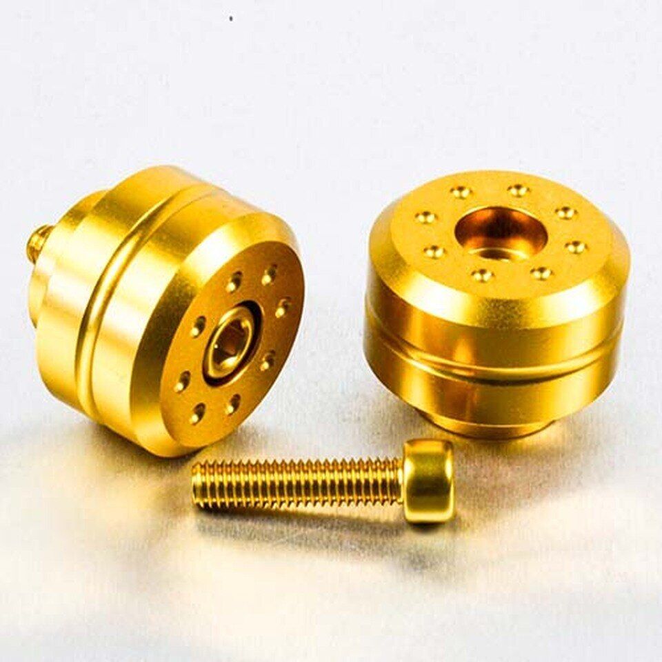 PRO BOLT BAR END YAM 10 30MM GOLD BARENDYA1030G