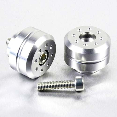 PRO BOLT BAR END YAM 10 35MM SILVER BARENDYA1035S