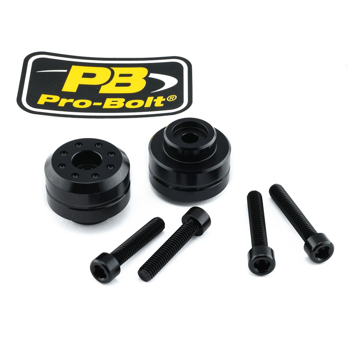 PRO BOLT BAR END YAM 10 BLACK BARENDYA10BK
