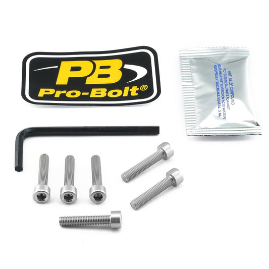 PRO BOLT BOLT KIT FUEL CAP SILVER TBMWS