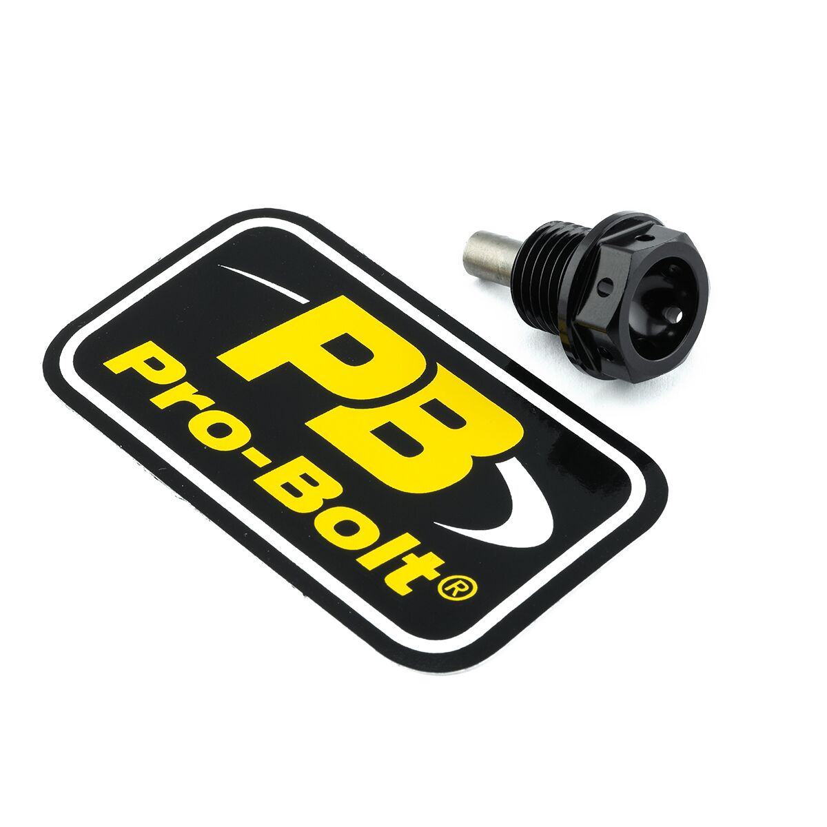 PRO BOLT BOLT DRAIN 14X1.5X15 BLACK ALSUMP1412MAGBK