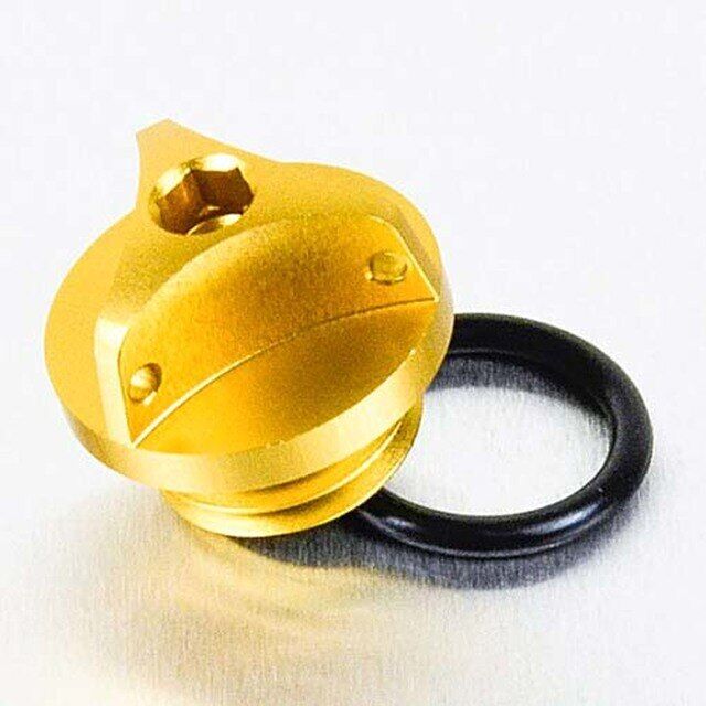 PRO BOLT CAP OIL FILLER ALUM BMW GOLD OFCB30G