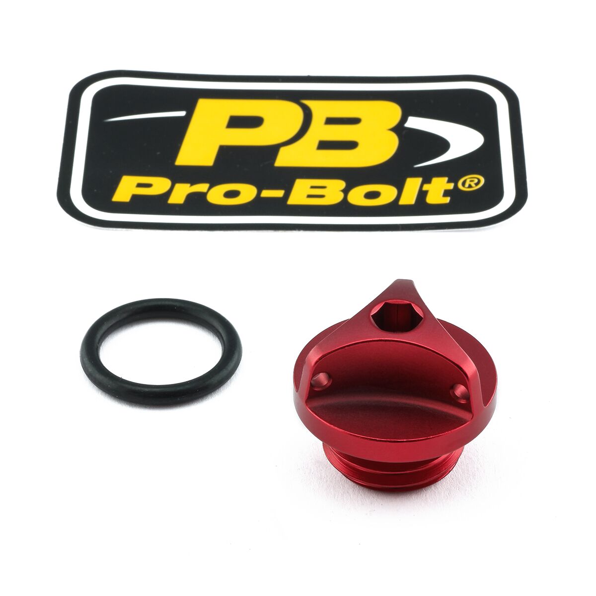 PRO BOLT CAP OIL FILLER ALUM BMW RED OFCH10R